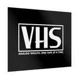 Analog Wealth VHS Art Print