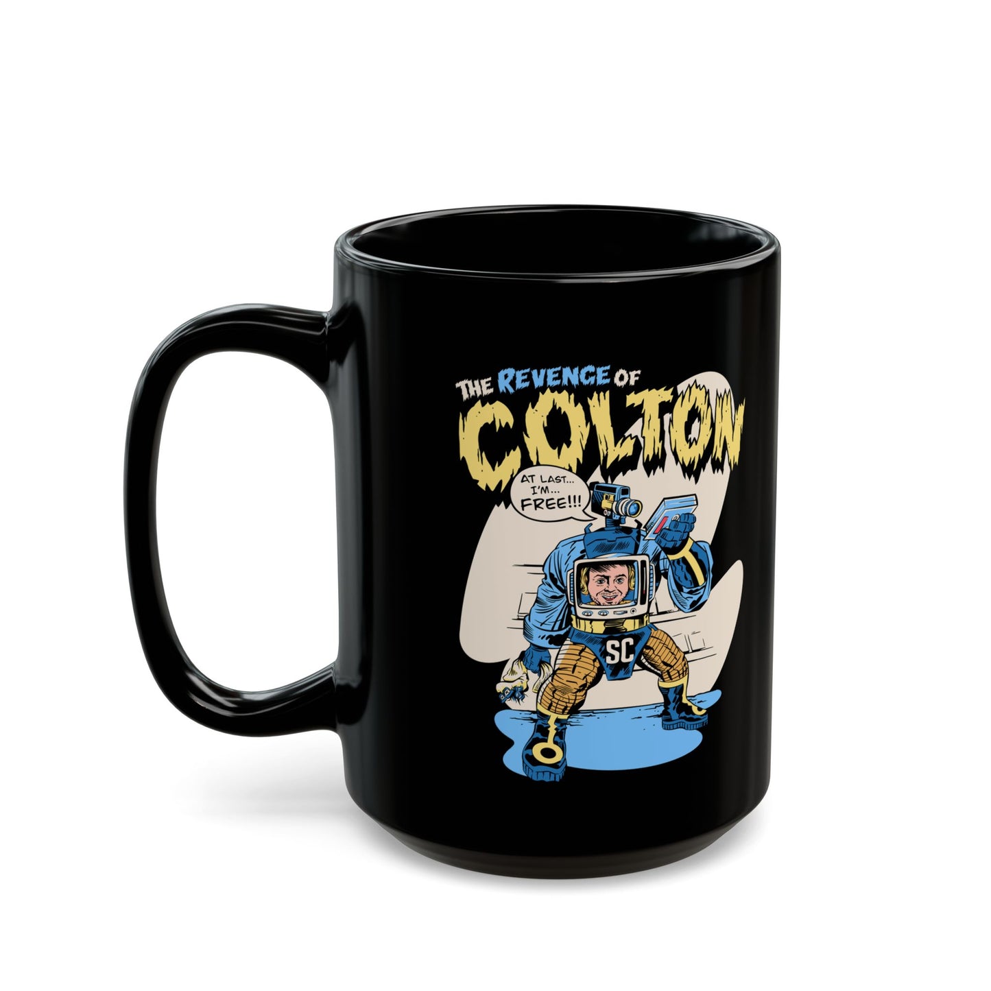 Colton in the TV Mug