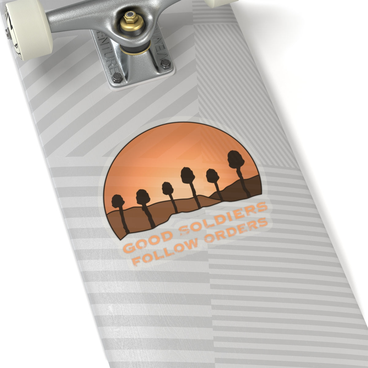 Good Soldiers Kiss Cut Stickers