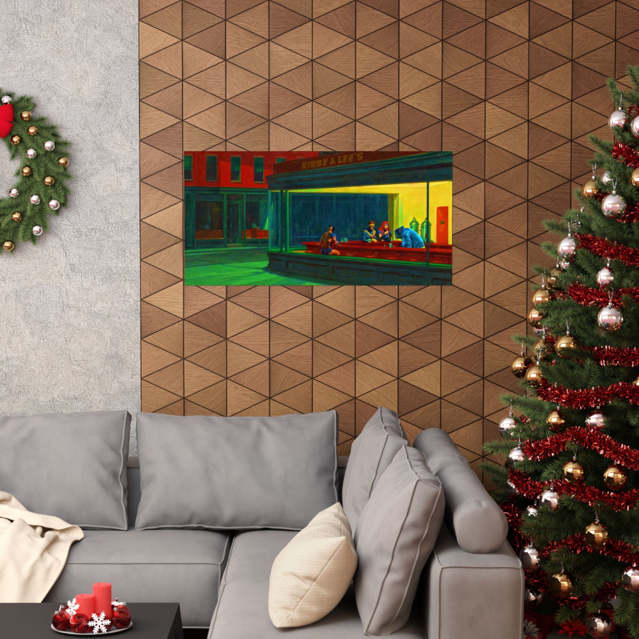 Kirby and Lee's Painting Poster