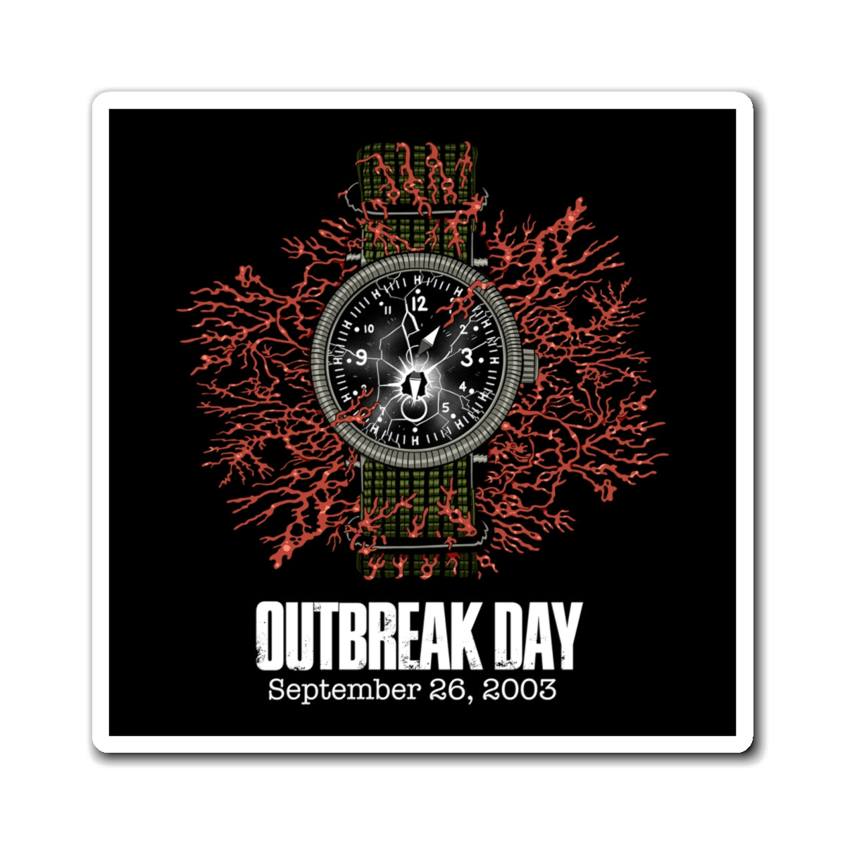 Outbreak Day Magnet