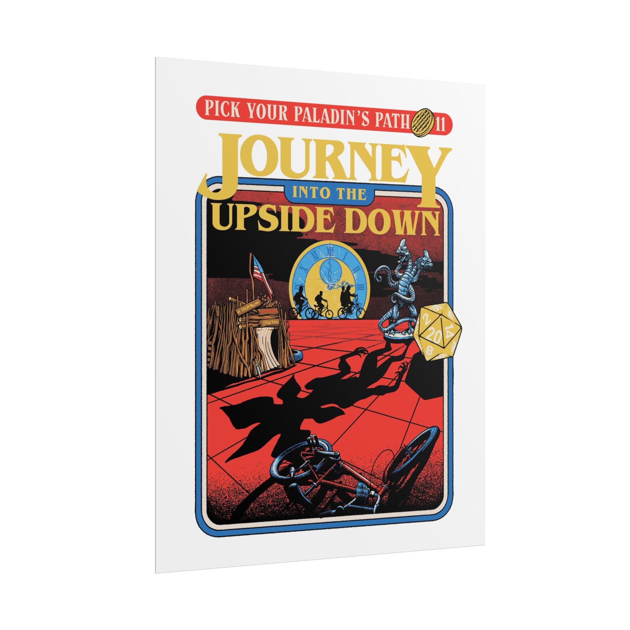 JOURNEY TO THE UPSIDE DOWN POSTER