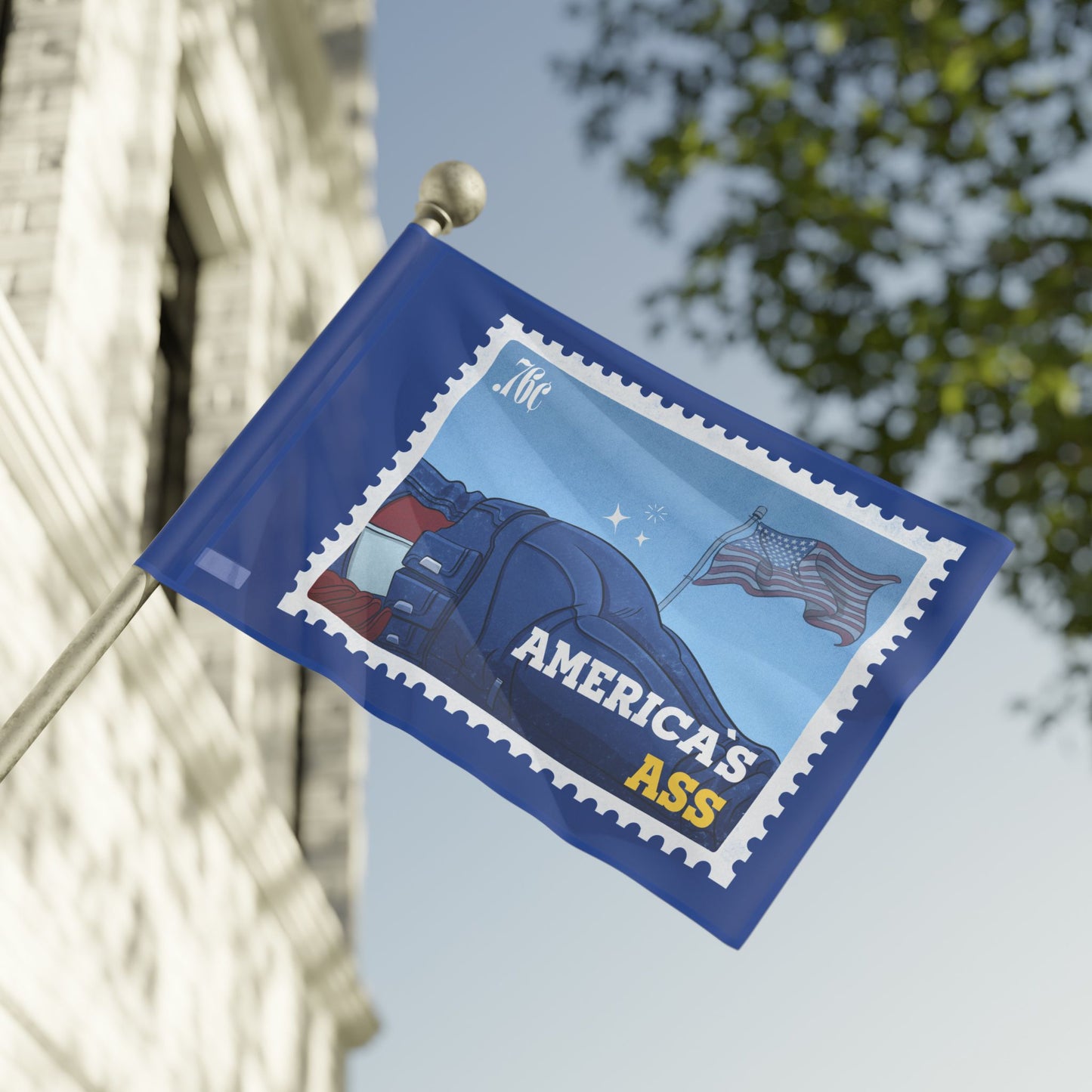 AA Stamp Flag