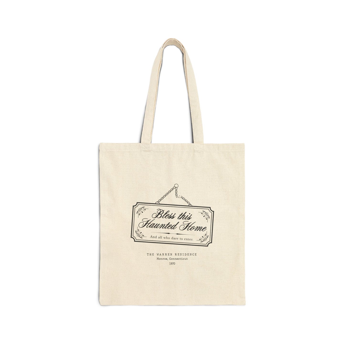 Bless this Haunted House Tote Bag