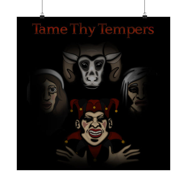 Bohemian 4 Tempers Poster