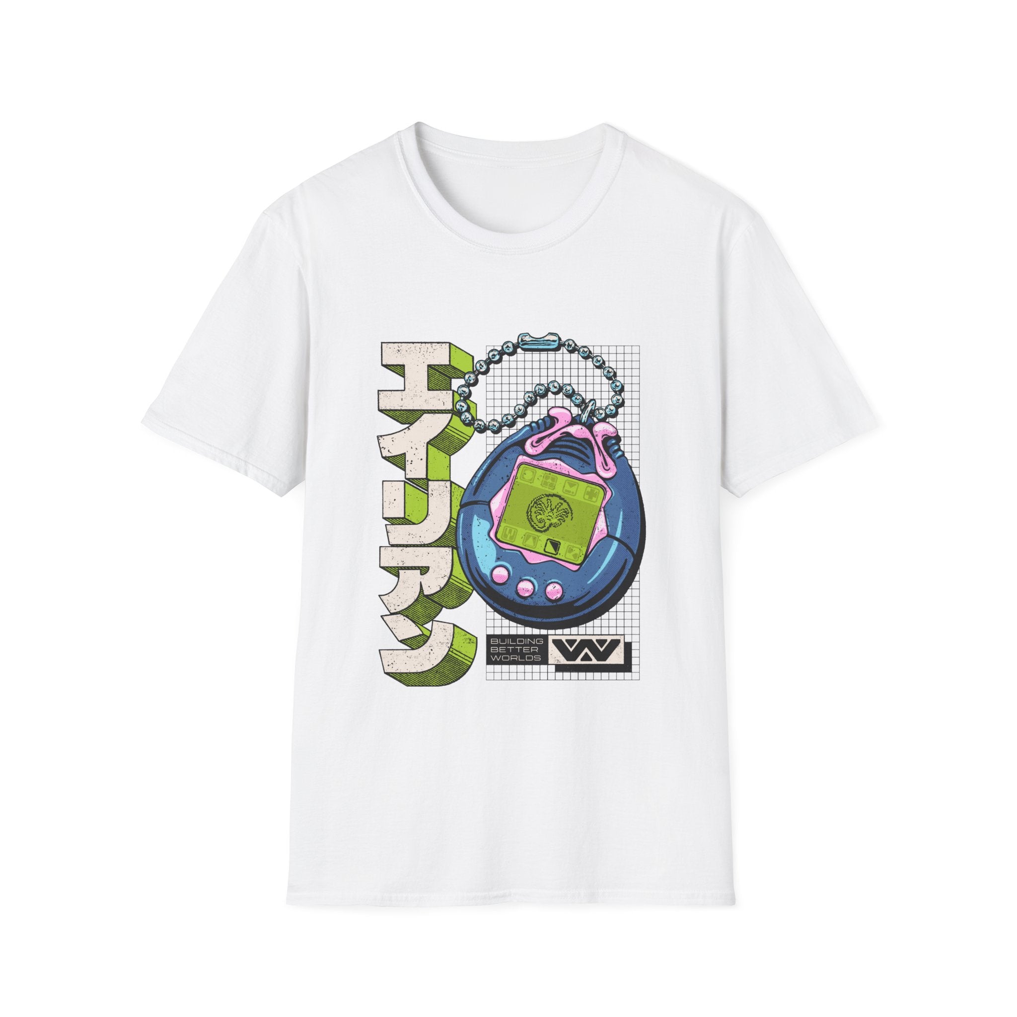 Shohei Ochiai / Internet T-Shirt たまごっち Alien Tamagotchi T-Shirt – ScreenCrush