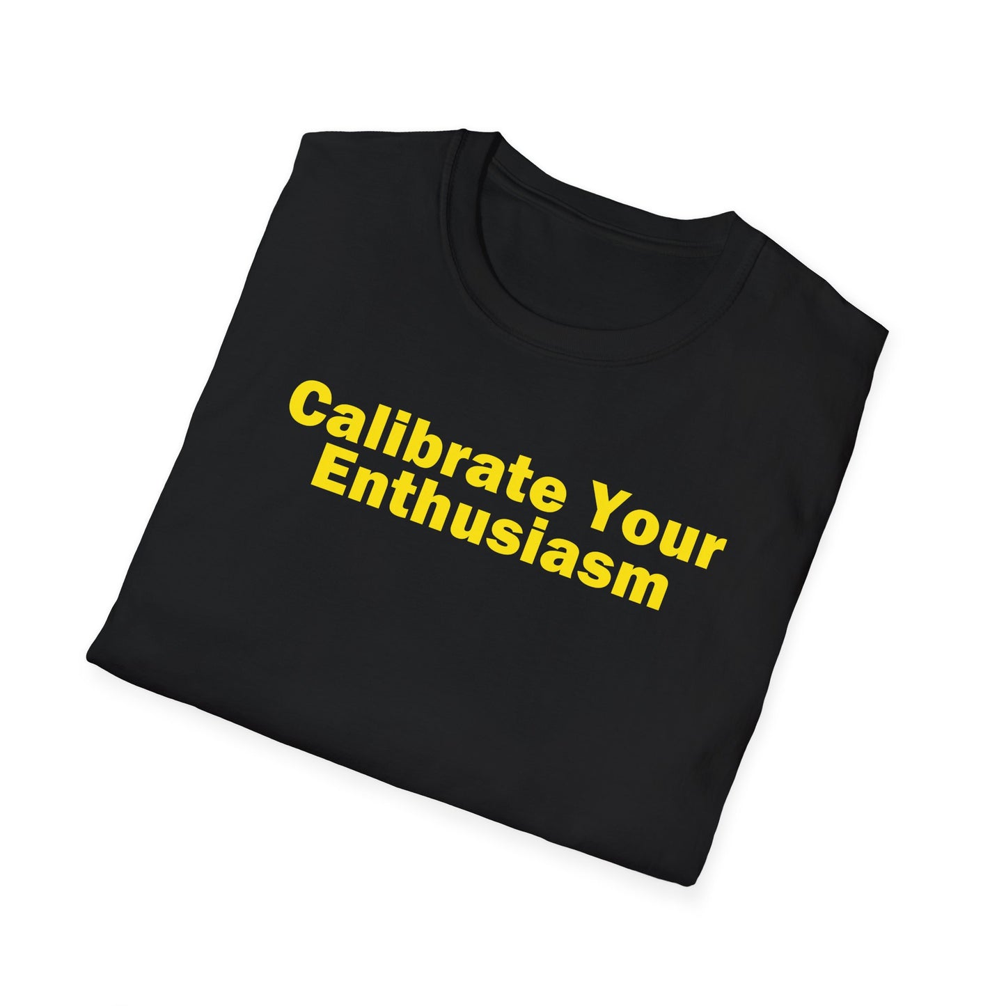 Calibrate Your Enthusiasm T-Shirt