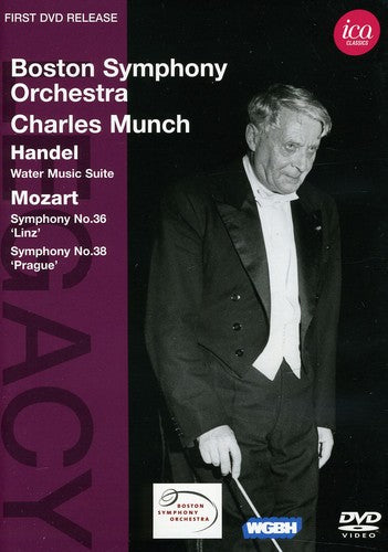 MOZART / HANDEL / BOSTON SYM ORCH / MUNCH - Water Music Suite / Symphony No.36 & 38