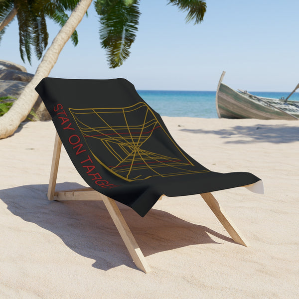 Stay on Target Beach Towel