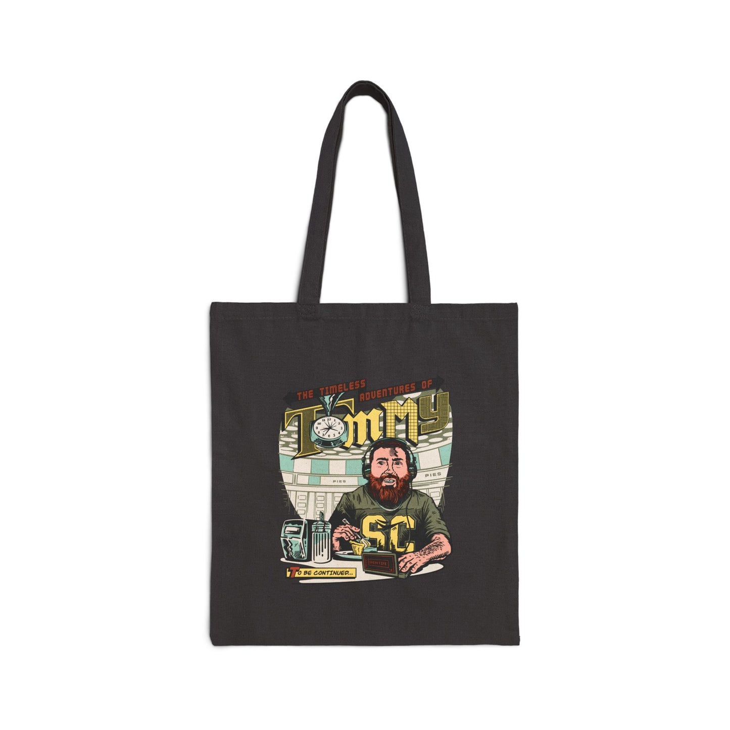 Tommy in the Breakroom Tote Bag