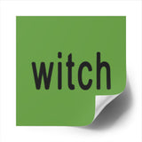 Witch Graphic Vinyl Stickers