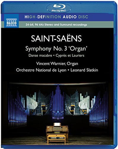 SAINT-SAENS / WARNIER / SLATKIN - Sym 3 Organ Sym Danse Macabre Cypres Et Lauriers
