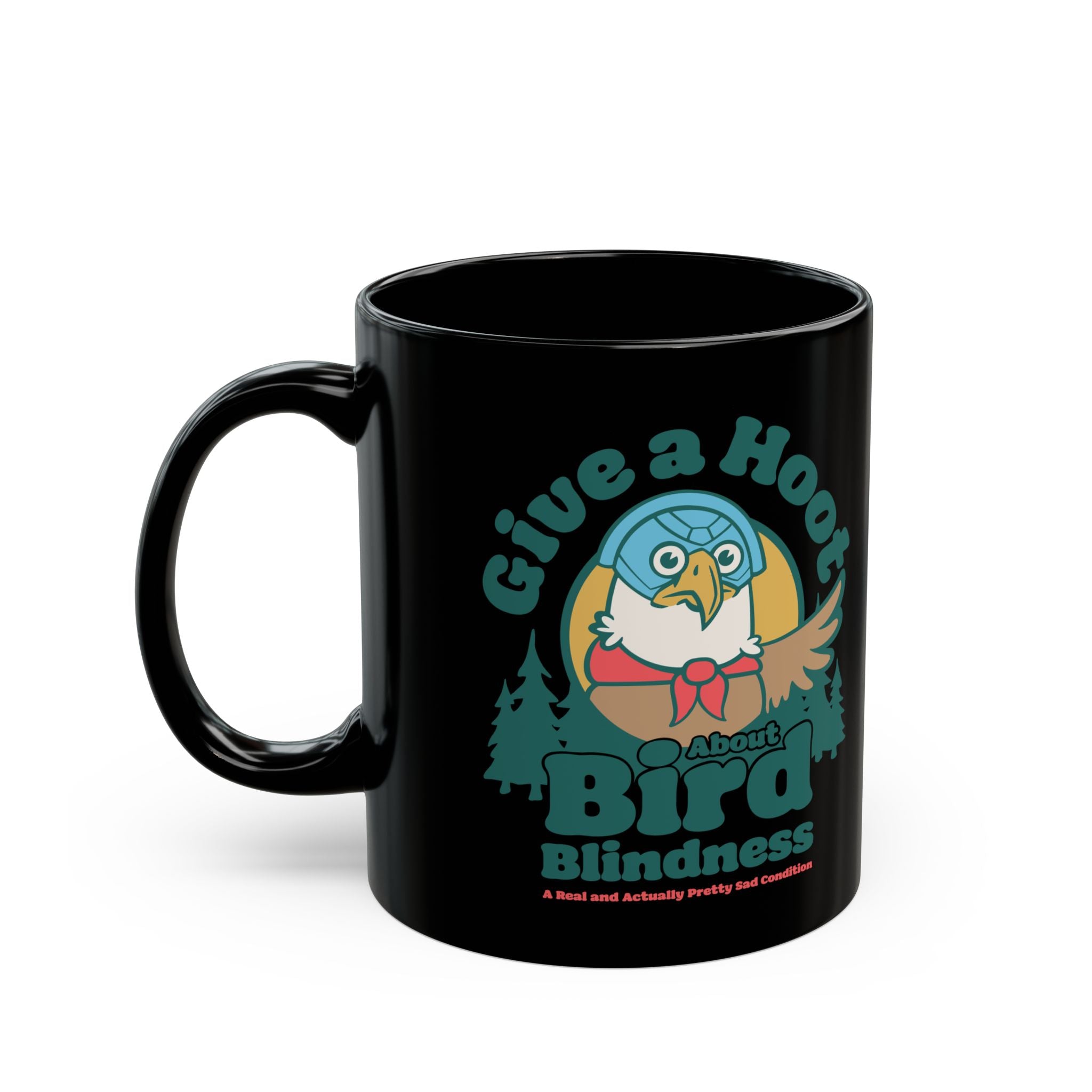 Bird Blindness Mug