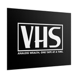Analog Wealth VHS Art Print