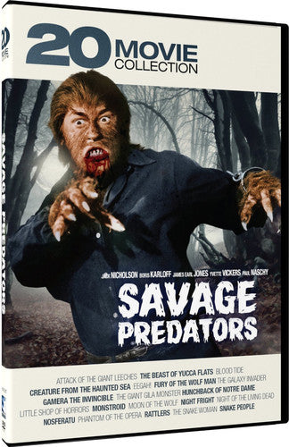 Savage Predators - 20 Movie Collection Dvd - Savage Predators - 20 Movie Collection Dvd