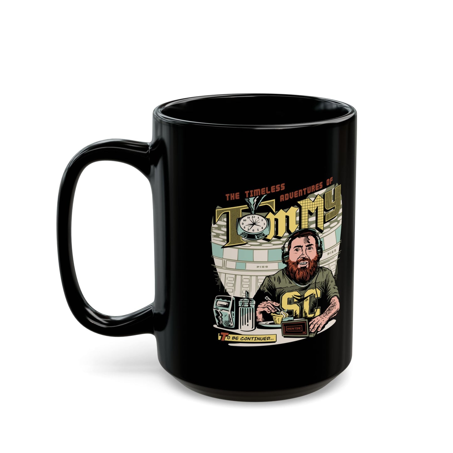 Tommy in the Breakroom Mug