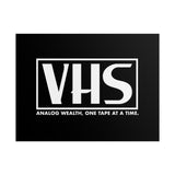 Analog Wealth VHS Art Print