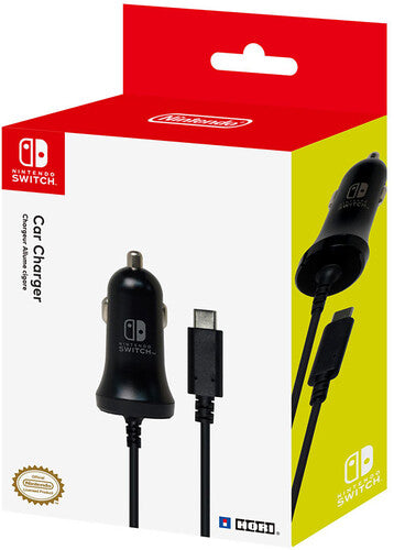 Hori Swi Car Charger - Switch Accessory:  Power - HORI Car Charger:  Officially Licensed by Nintendo