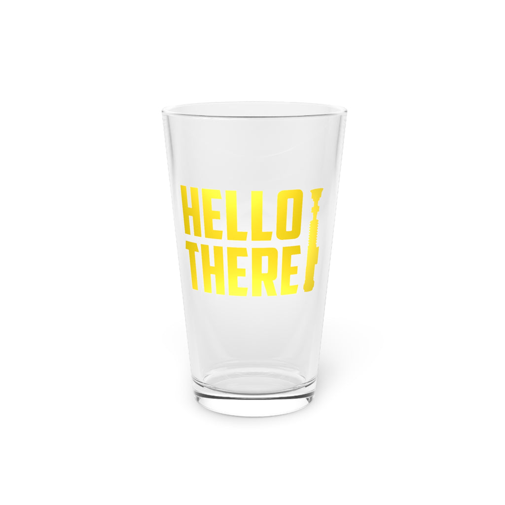 Hello There Pint Glass