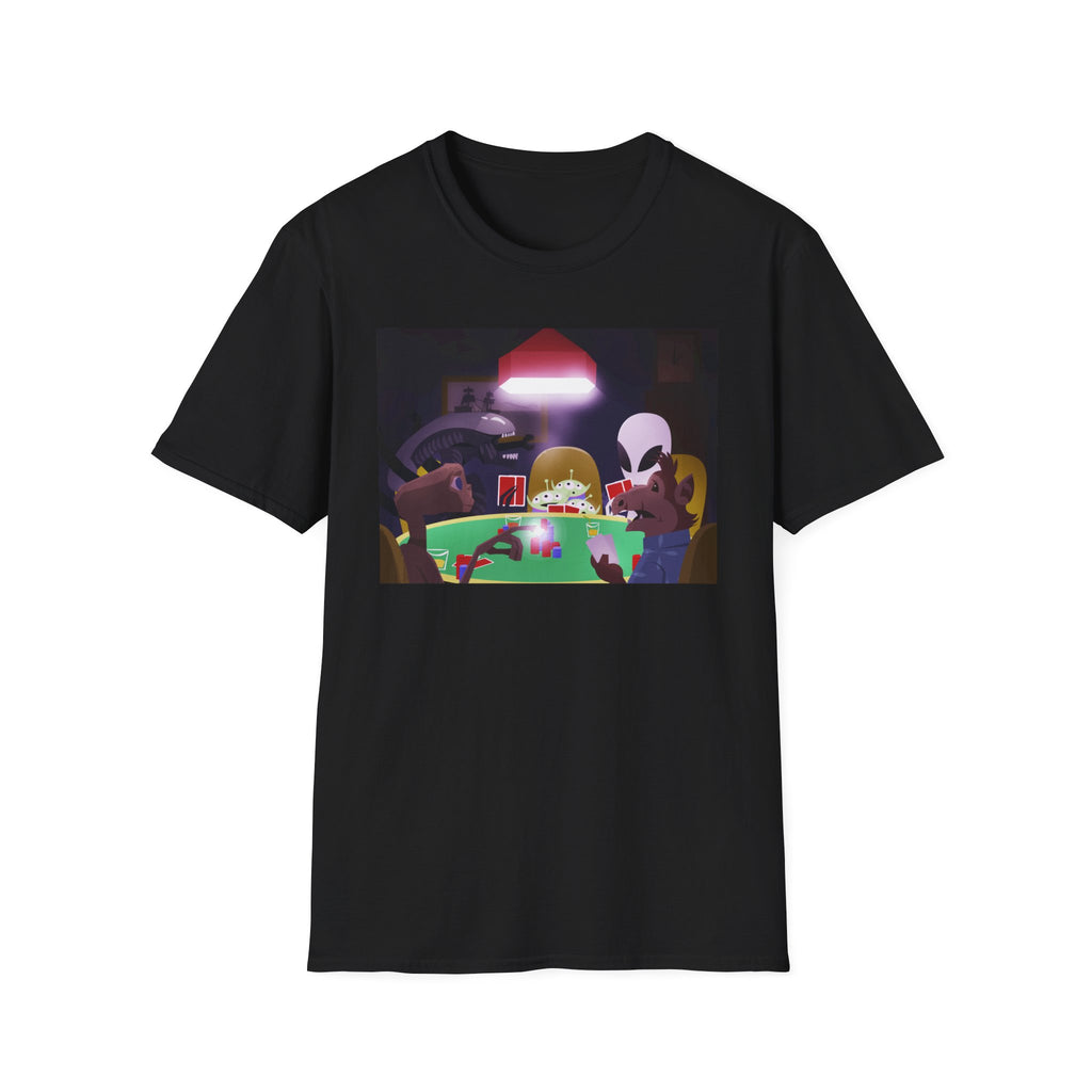 Aliens Playing Poker T-Shirt