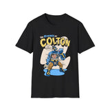 Colton in the TV T-Shirt