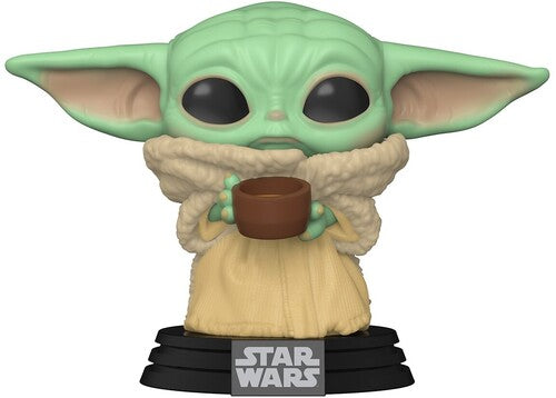 Pop Star Wars - FUNKO POP! Star Wars Mandalorian: The Child with Cup