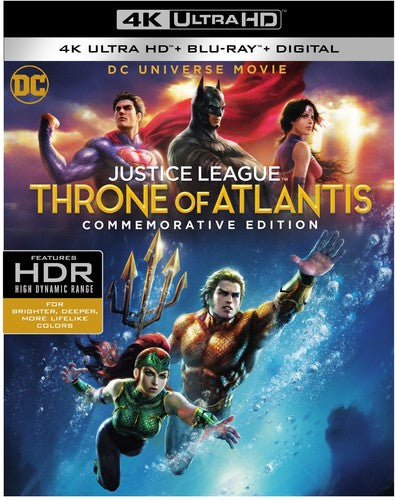 Dcu Justice League: Throne of Atlantis - Justice League: Throne of Atlantis (Commemorative Edition) (DCU)