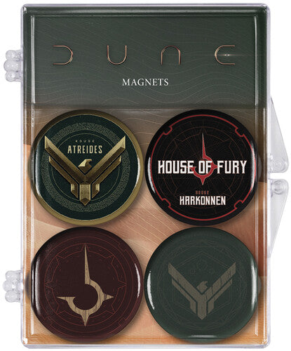 Dune: Atreides and Harkonnen Magnet 4-Pack - Dune: Atreides and Harkonnen Magnet 4-Pack