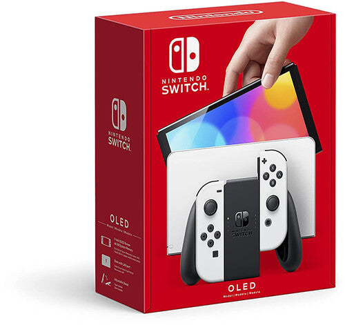 Swi System: Oled - White White - Gaming Console:  Nintendo Switch OLED - White