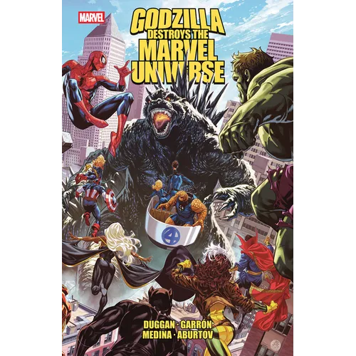 Godzilla Destroys the Marvel Universe