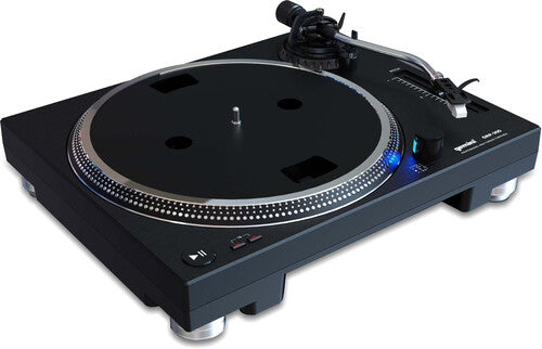Gemini GRP-300 High Torque Direct Drive Turntable (3 Speeds 33/45/78) (Black)