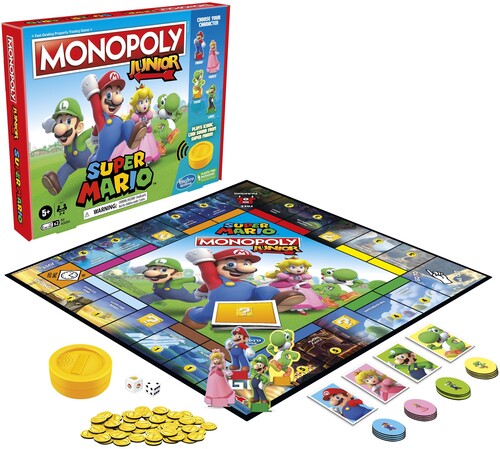 Monopoly Jr Super Mario Edition - Monopoly Jr Super Mario Edition