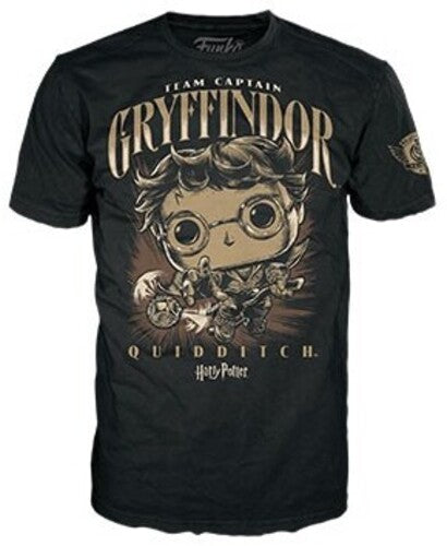 Funko Boxed Tee: - FUNKO BOXED TEE: Harry Potter - Quidditch Harry- S
