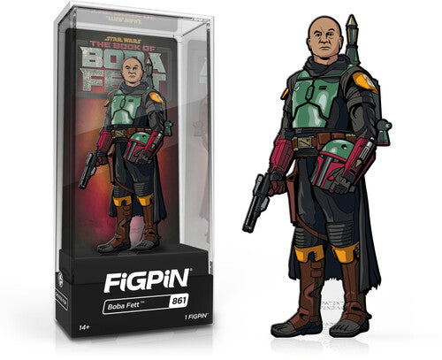 Figpin Star Wars Bk Boba Fett - Boba Fett #861 - FiGPiN - Star Wars The Book Of Boba Fett - Boba Fett Enamel Pin (861)