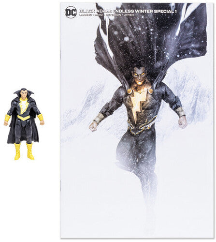 Dc Direct - DC Direct - Endless Winter - Page Punchers - 3" Black Adam Figure with Comic