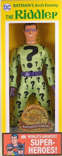 Mego Worlds Greatest Assort Riddler - Mego - World’s Greatest Super Heroes - Riddler 50th Anniversary 8" Action Figure