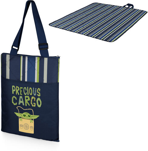 Picnic Time - Picnic Time - Mandalorian - The Child Vista Outdoor Picnic Blanket & Tote (Net)
