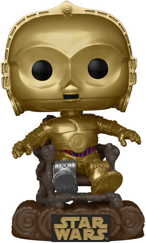 Funko Pop! Star Wars: - FUNKO POP! STAR WARS: Return of the Jedi 40th - C3P0 in chair