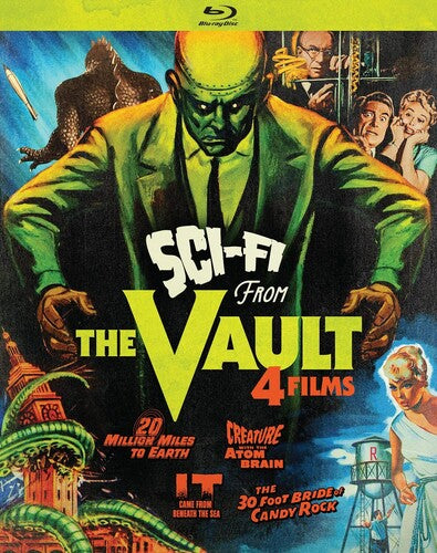 Sci-fi From the Vault - 4 Classic Films Bd - Sci-fi From the Vault - 4 Classic Films Bd