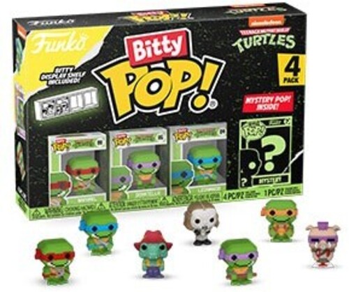 Bitty Pop Teenage Mutant Ninja Turtles - FUNKO Bitty POP!: Teenage Mutant Ninja Turtles - 8-Bit 4-Pack (TMNT)