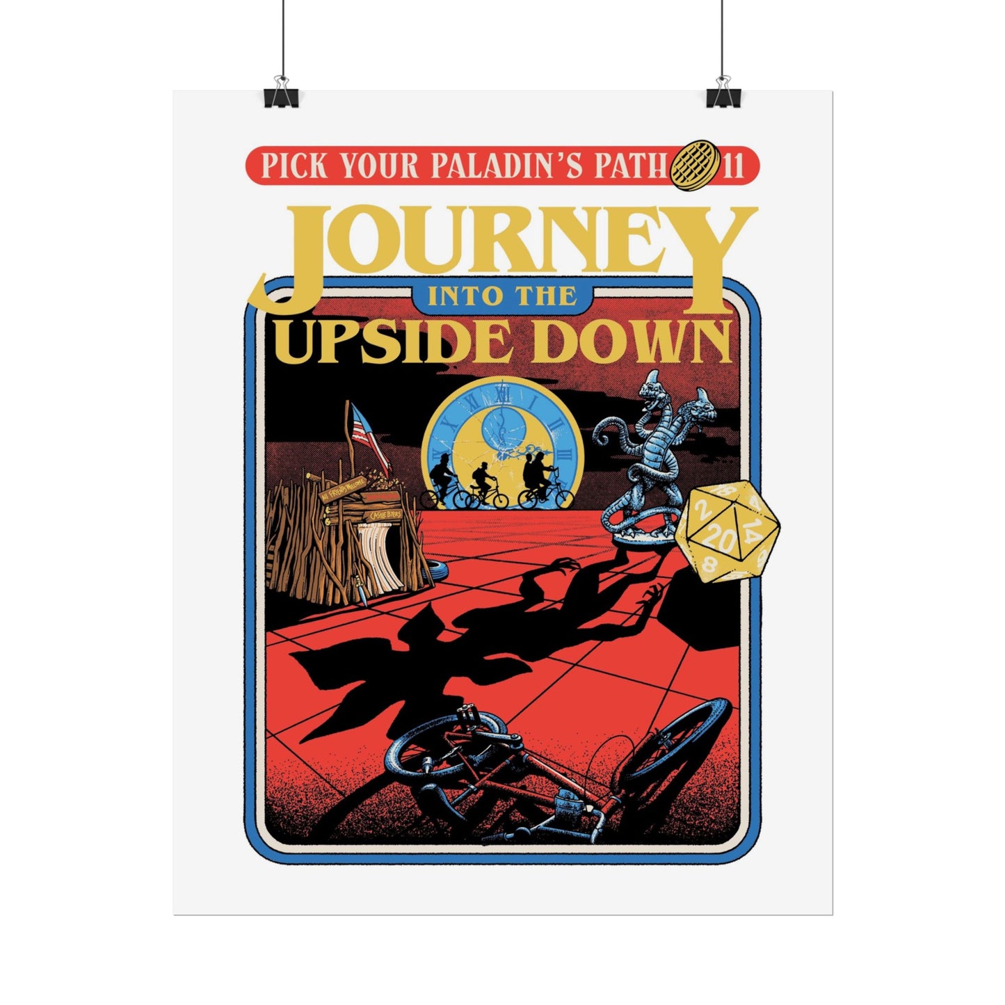 JOURNEY TO THE UPSIDE DOWN POSTER
