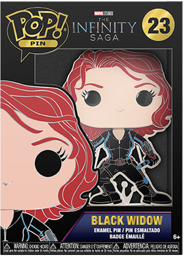 Funko Pop! Pins Marvel Infinity Saga: - FUNKO POP! PINS MARVEL INFINITY SAGA: BLACK WIDOW