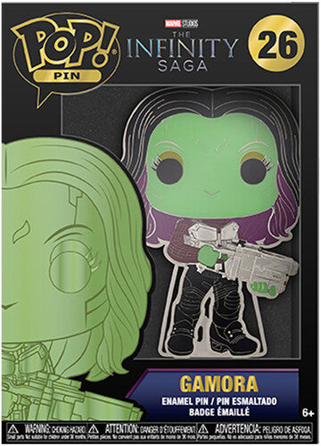 Funko Pop! Pins Marvel Infinity Saga: - FUNKO POP! PINS MARVEL INFINITY SAGA: GAMORA (Styles May Vary)
