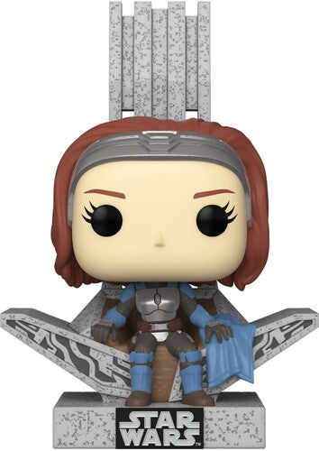 Funko Pop! Deluxe: - FUNKO POP! DELUXE: Star Wars: The Mandalorian - Bo Katan w/Throne