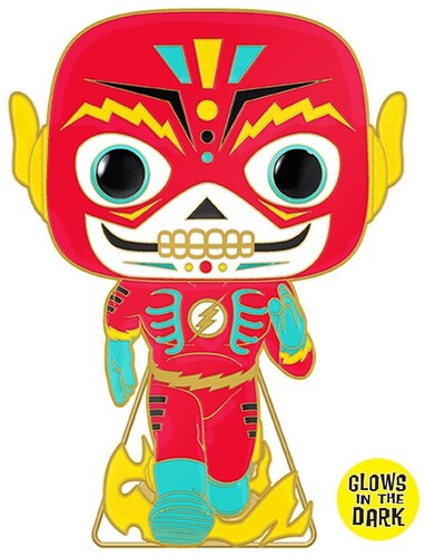 Funko Pop! Pins: - FUNKO POP! PINS: DC Comics Day of the Dead - Flash (Styles May Vary)