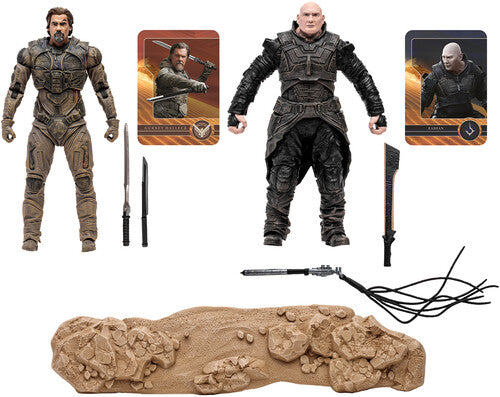 Dune 2 Movie 2Pk Gurney Halleck and Rabban Battle - McFarlane - Dune 2 - 7" Gurney Halleck & Rabban Action Figure 2-Pack