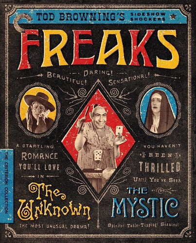 Criterion Collection - Freaks / the Unknown / the Mystic: Tod Browning's