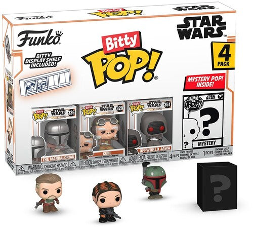 Bitty Pop Star Wars - Funko BITTY POP!: Star Wars - The Mandalorian - Mandalorian 4-Pack