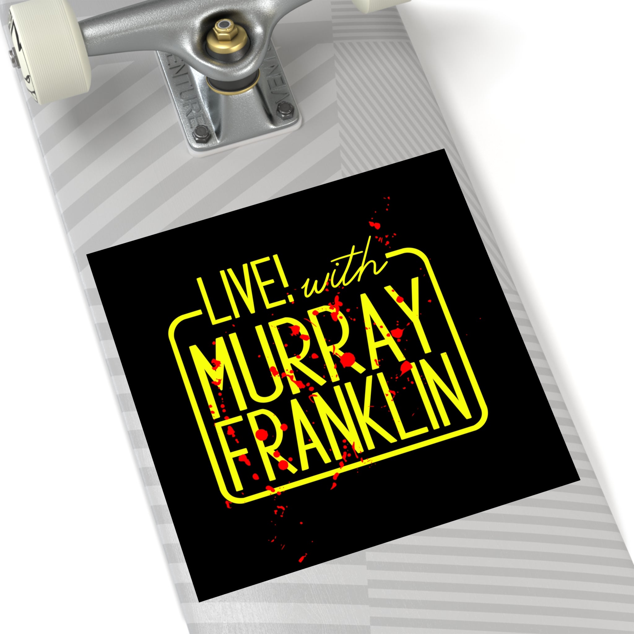 Live! with Murray Vinyl Stickers