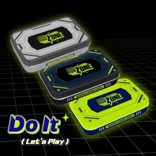 Nct Zone Soundtrack - Do It - Let's Play -Random Tin Case QR Card Version - incl. Coupon Card, Folded Poster Lyrics, 2 Photocards, 10 Agent Card pack + Card Holder